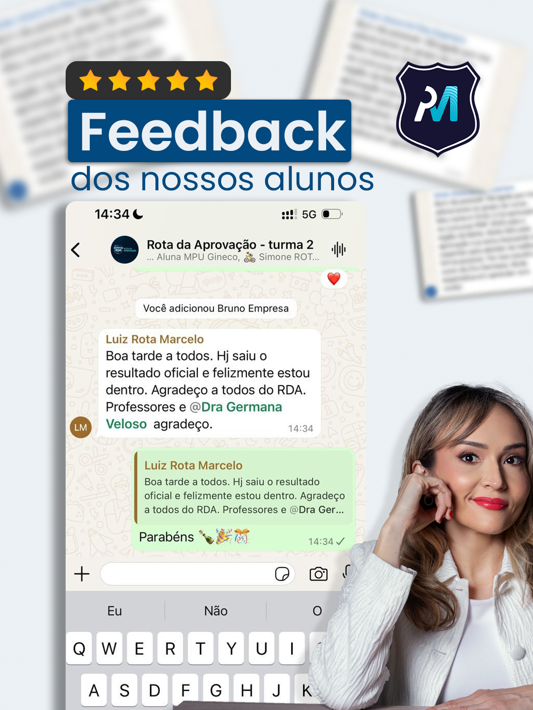 Comprovante de Aprovação